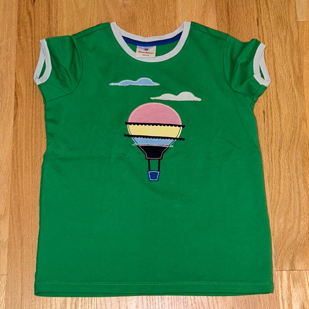BRAND NEW Hanna Anderson Hot Air Balloon T-Shirt Size 12